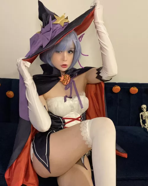 Rem witch cosplay🥰 by windago_