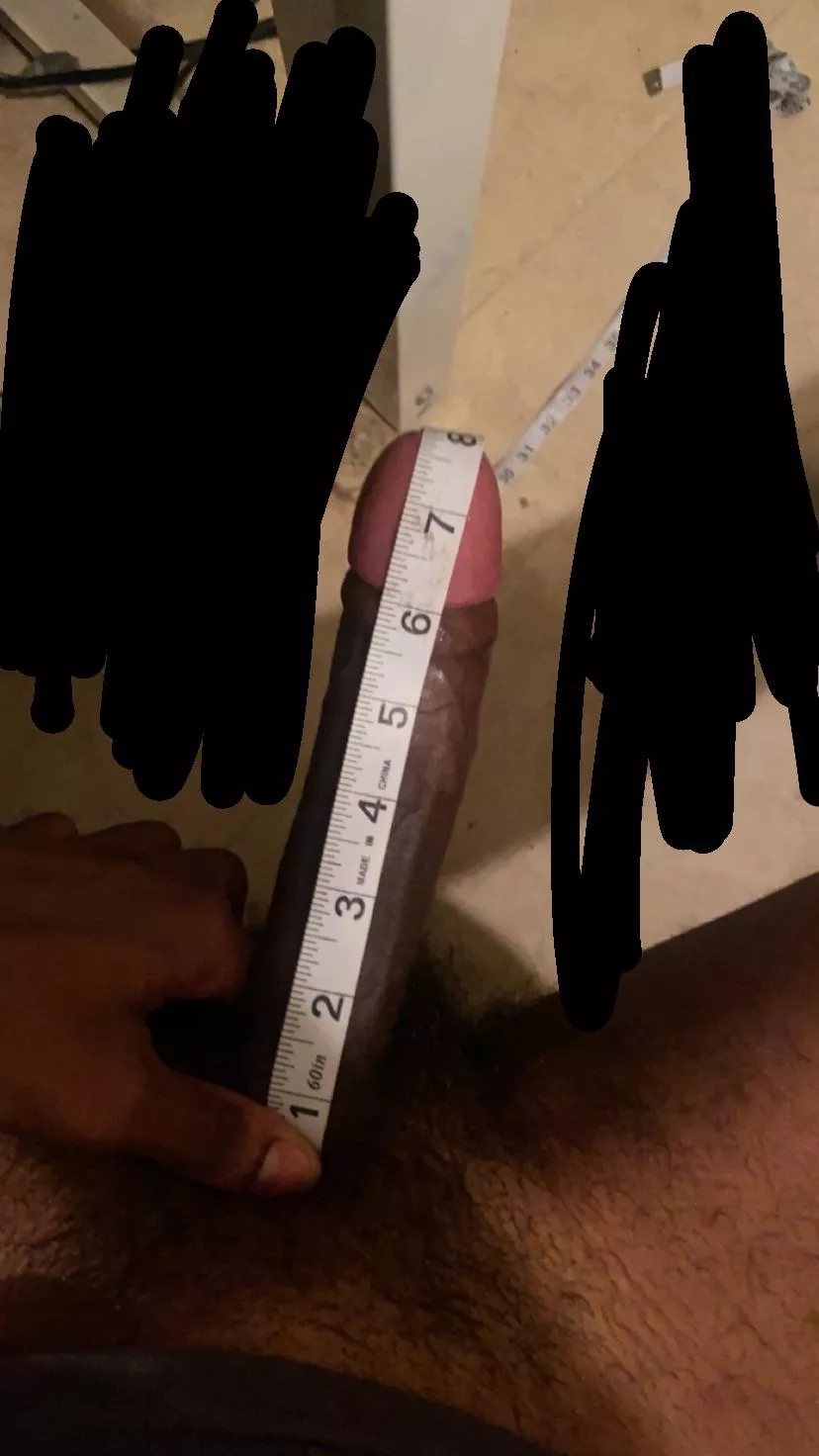 remeasured with a better erection. (didn’t lay it down for my curve though) posted by teenvampire9