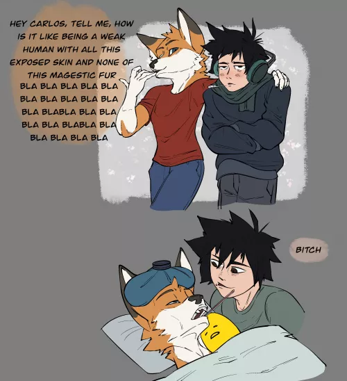 Remember to dress warmly even if you’re covered in fur by brunorust