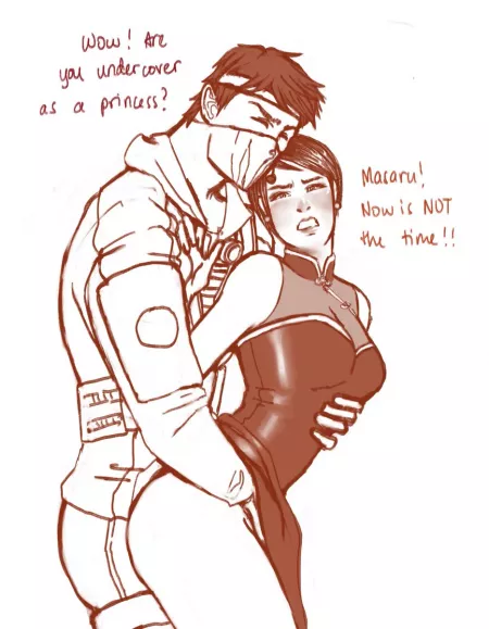 Remember when Echo and Ying were a couple?. Pepperbridge farm remembers [@_dororon_] by JowettMcPepper