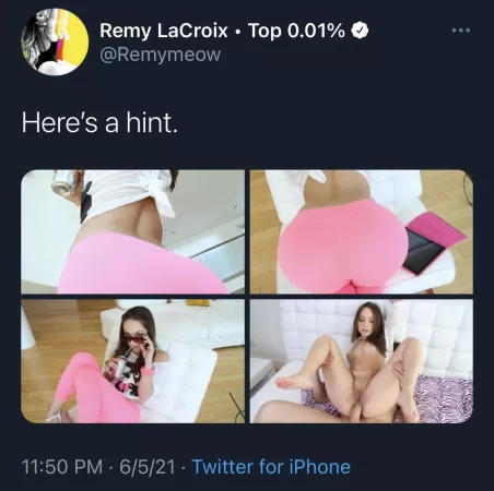 Remy’s comeback scene could be with bangbros by throwaway3819257592