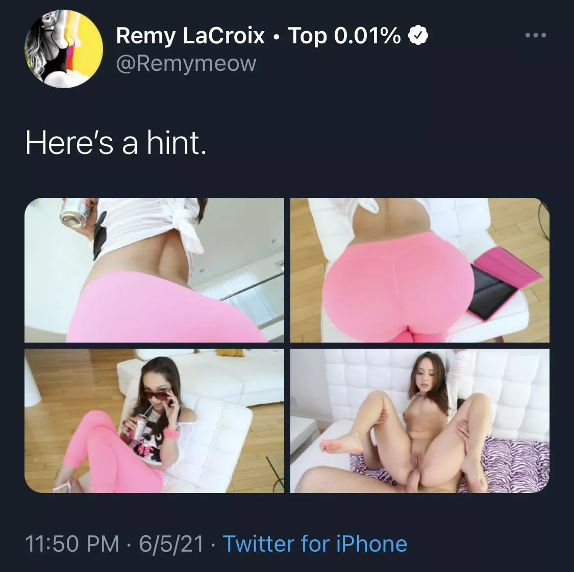 Remy’s comeback scene could be with bangbros posted by throwaway3819257592