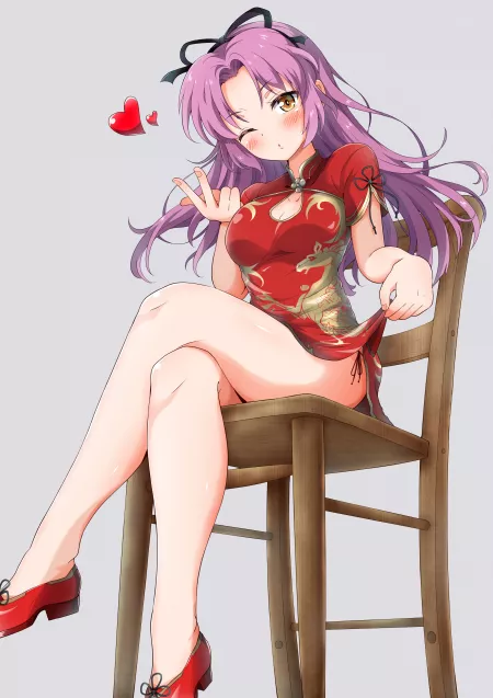 Renne in a Chinese Dress [Trails of Cold Steel] by AndKnuckles98
