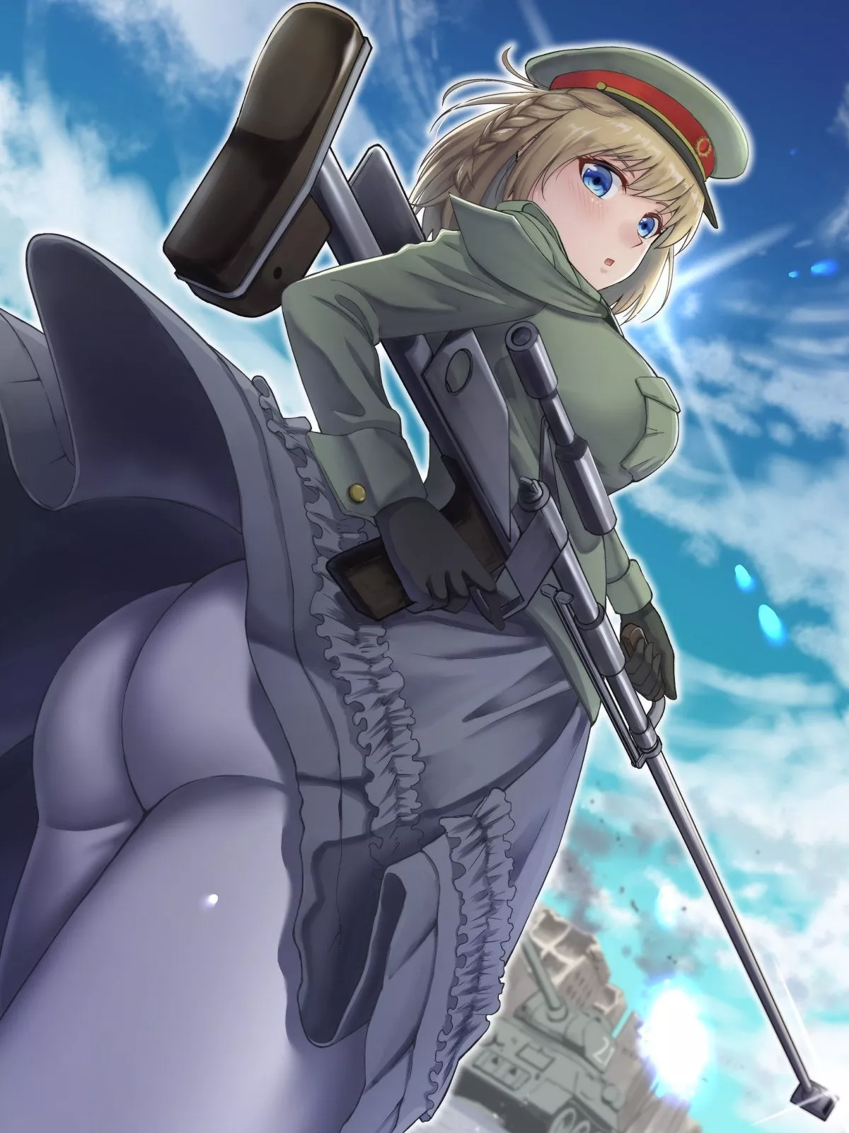 Reporting for duty sir posted by Mayasiimp