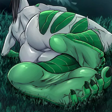 Reptile Infestation Page 4 Patreon Preview - White Tiger it ia Victim by BradleyDoran