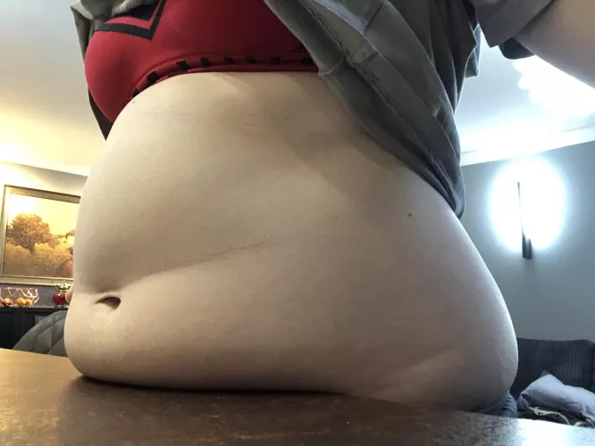 Resting on the countertop by InsatiableGreedGirl