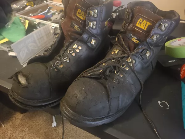 Retire my first work boots for good? by gamejunky34