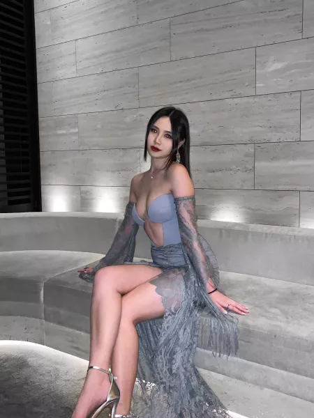 Revealing dress by Comfortable_Clock180