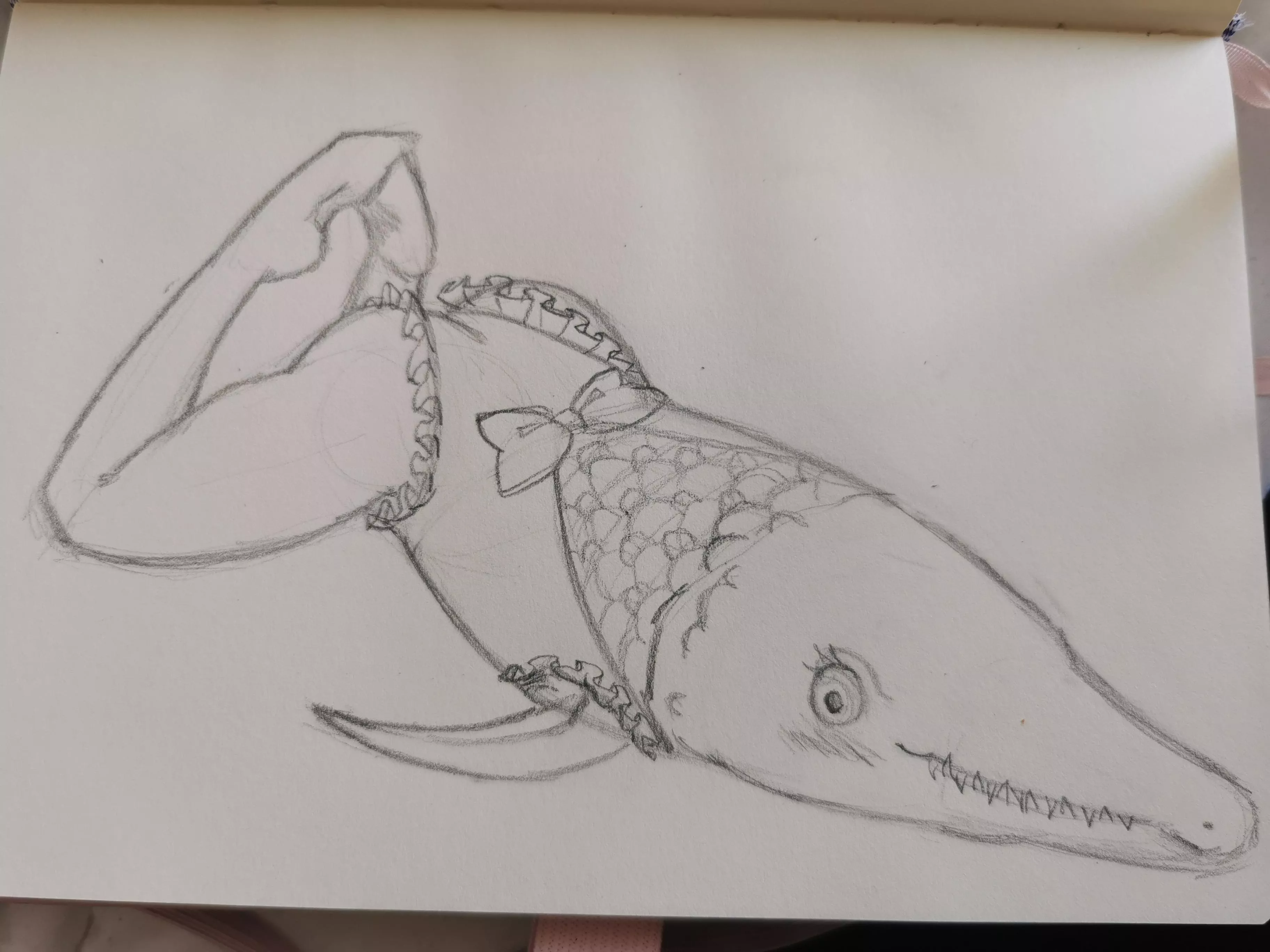 Reverse mermaid in bathing suit posted by Kiwi-Toaster