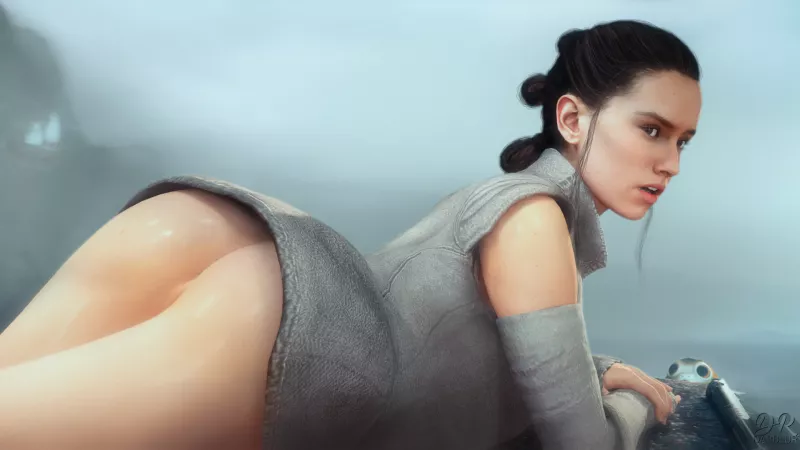 Rey (DrDabblur) [Star Wars] by Kuro-Oji