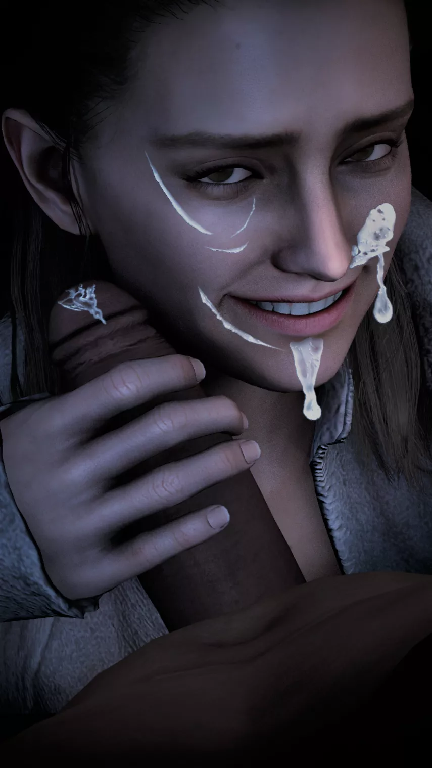 Rey Gets Cumshot From Finn - [Skeletron27] posted by skeletron27