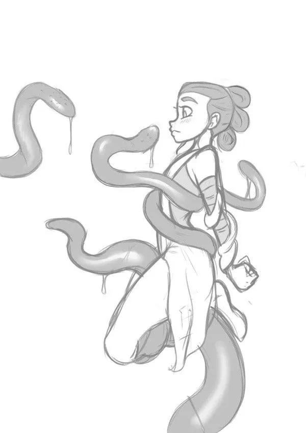 Rey in a Bit of Trouble (Klassyarts) posted by KlassyArts