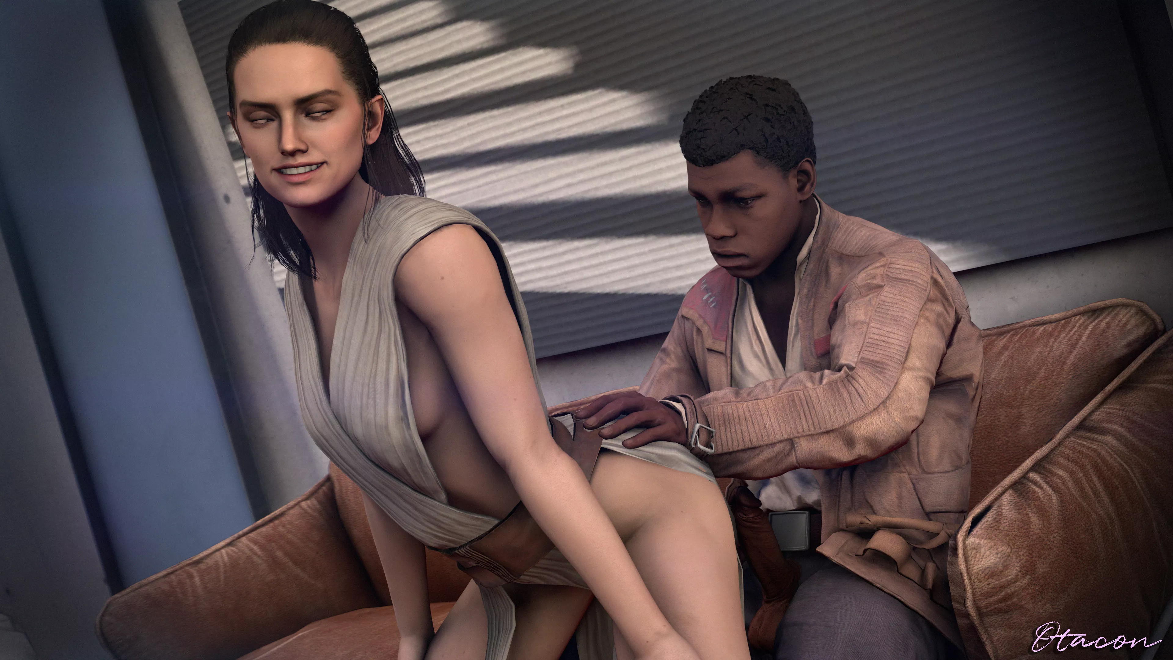 Rey twerks for Finn [Otacon] posted by sexwithtwileks