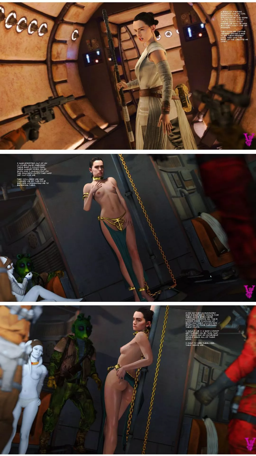 Rey vs Pirates (violetta) posted by celebsadmirer