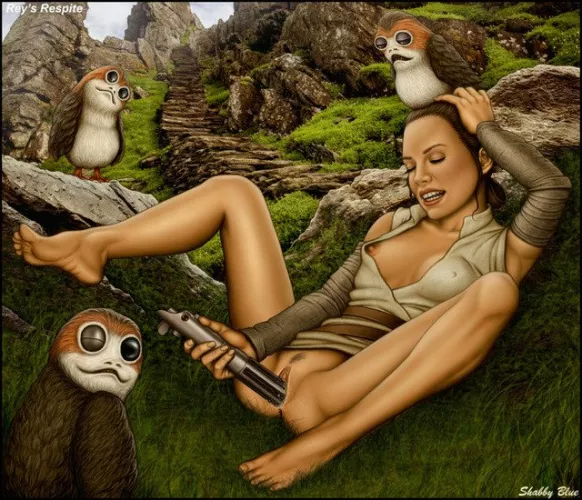 Rey's Respite (Shabby Blue) by boredbroski