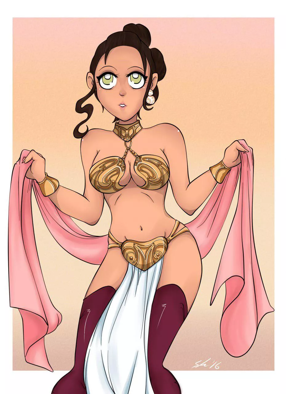 Rey’s slave outfit (magicpotion) posted by funkierkong