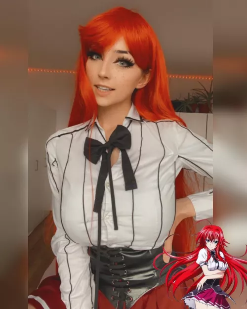 Rias Gremory From: Highschool DxD by miyu_ameya by BibiPaquette