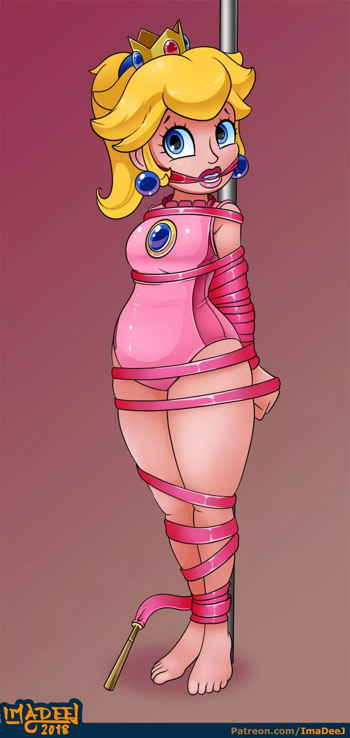 Ribbon Restraint Princess Peach posted by sevelev712