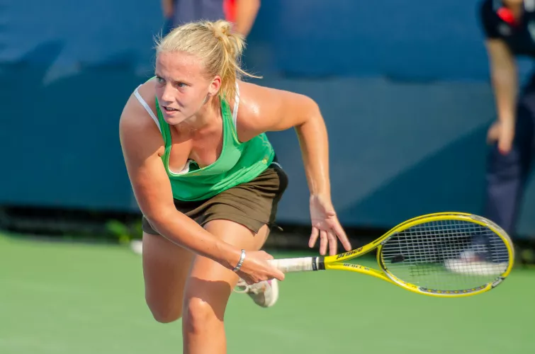 Richel Hogenkamp with a stellar view by TennisGirlz