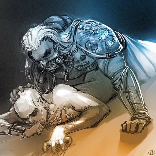 Ride eternal, shiny and chrome! Mad Max Fury Road with Immortan Joe and Nux by xImmortanxJoex