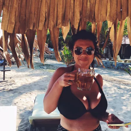 Ridiculous pair on this lass by [deleted]