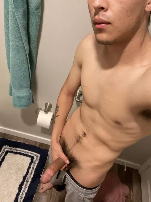 Right before the shower by Master-_Roshi