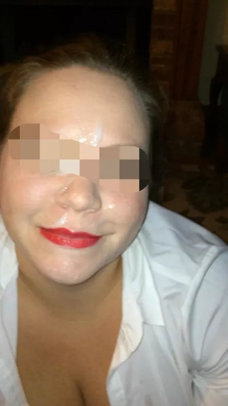 Right between the eyes! by TitsInCali