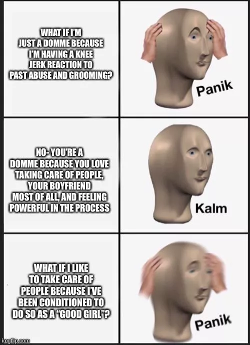 Right brain: Just enjoy it. / Left brain: No, you have OCD, you need to overthink it. posted by PhinnishPharma