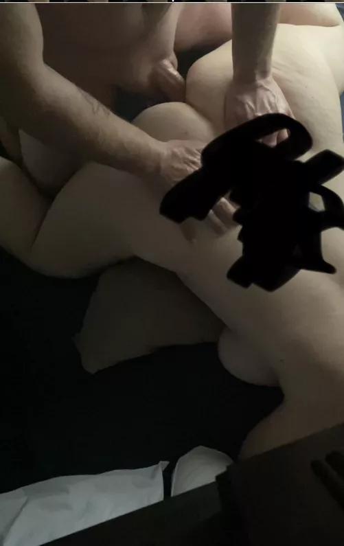 Right in her ass hole by Fearless-Husbandwife