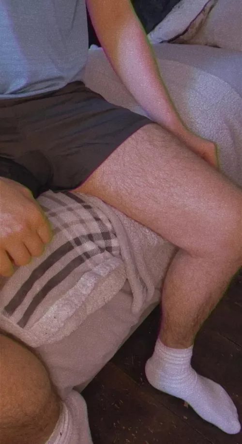 Right, who’s gonna take my socks off for me 👀😈 by CameronandBilly