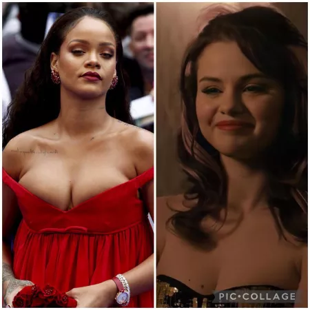 Rihanna or Selena by upsidedown30