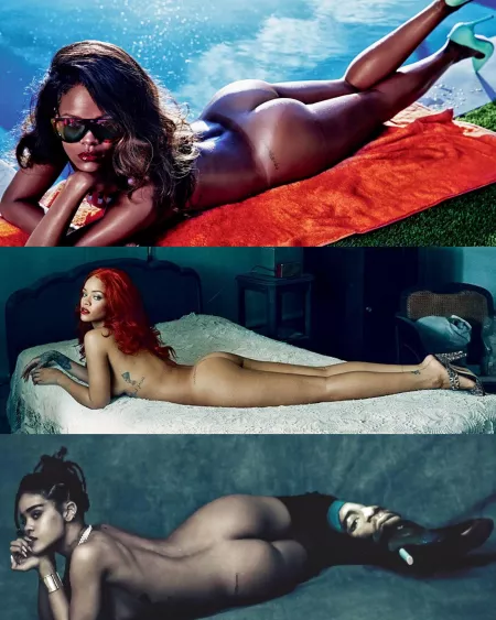 Rihanna’s beautiful brown butt by ArianaLover303