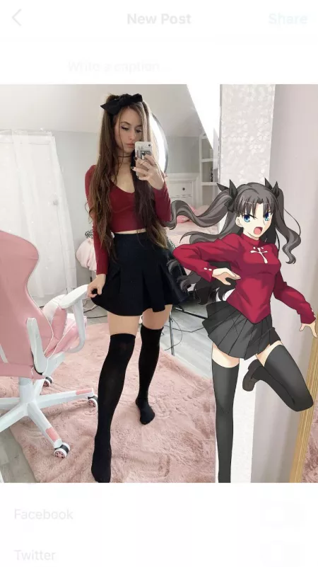 Rin tohsaka by me [kalikins7] by kalikins7