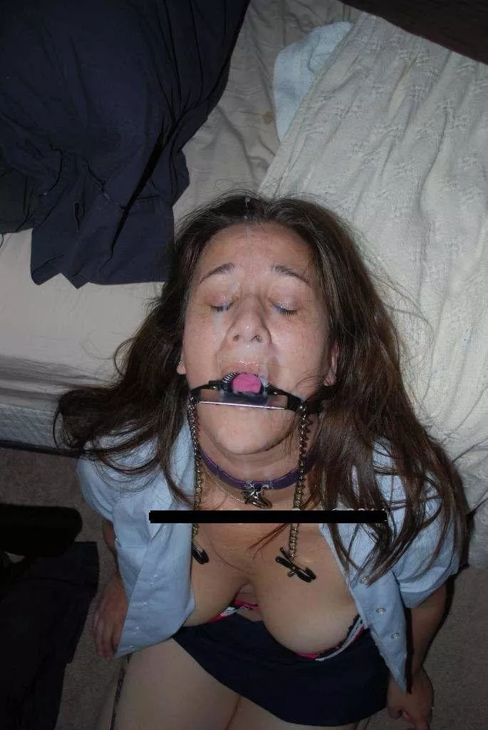 Ring gagged amateur posted by PM_ME_UR_CUTE_SHOES
