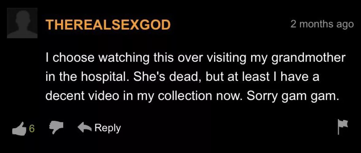 RIP gam gam by raptureofraptors