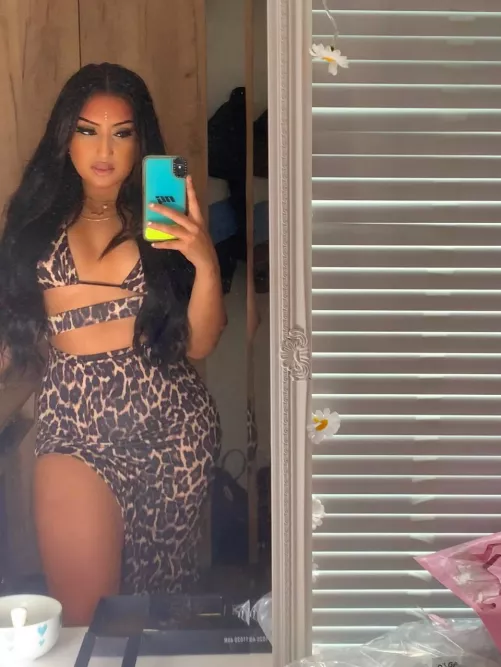 Rip this leopard print dress off me please daddy! [f] by Fowlerahg