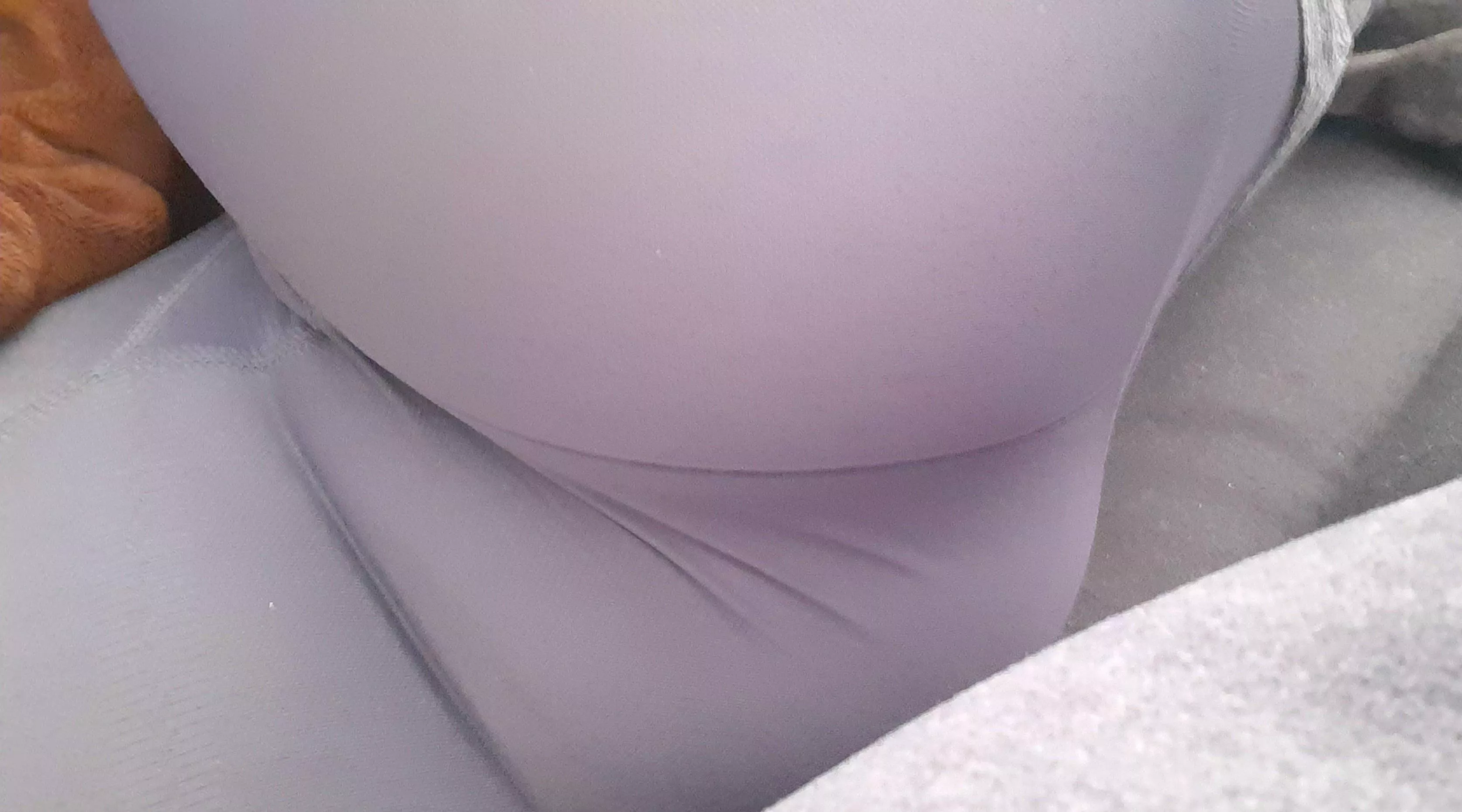 RIP to my trusty grey yoga pants. They went to yoga pants heaven this morning 😭 posted by anon1232018
