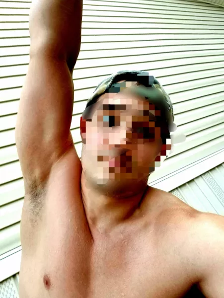 Ripe and sweaty after a tough jump rope workout🥵💪 by T30H