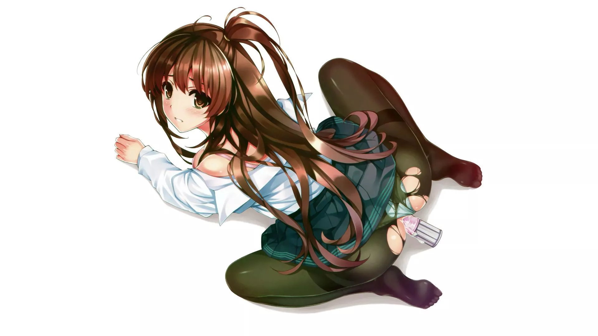 Ripped pantyhose posted by throwaway00077700