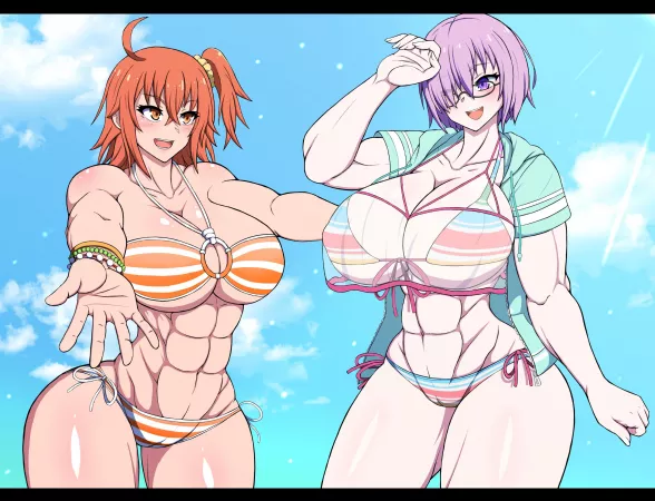 Ritsuka & Mash (Wade99) [Fate/Grand Order] by elee0228