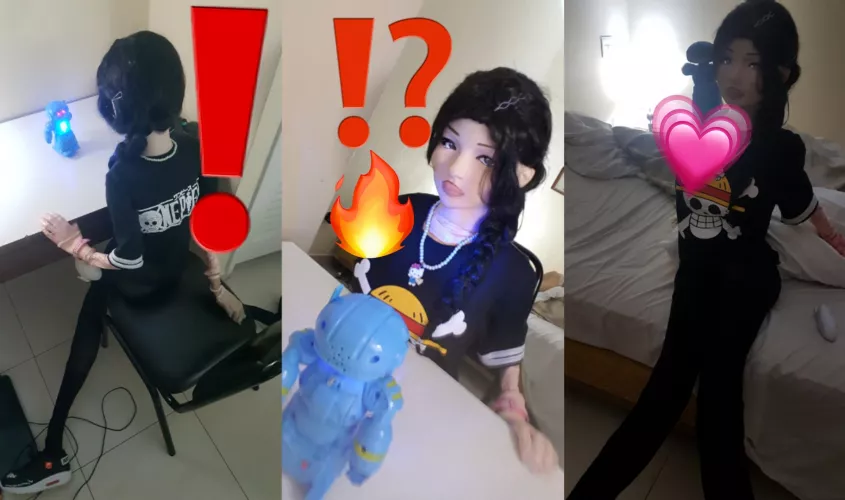 Robot Wars is back! AI Sexdoll vs little robot! by spacebear7778