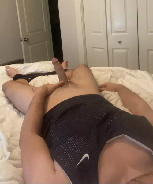 Rock hard after practice by Hungmilitarycock