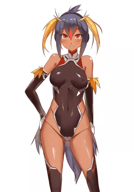 Rockhopper Penguin Yukikaze Cosplay (Yostxxx) [Kemono Friends + Taimanin] by sequence_string