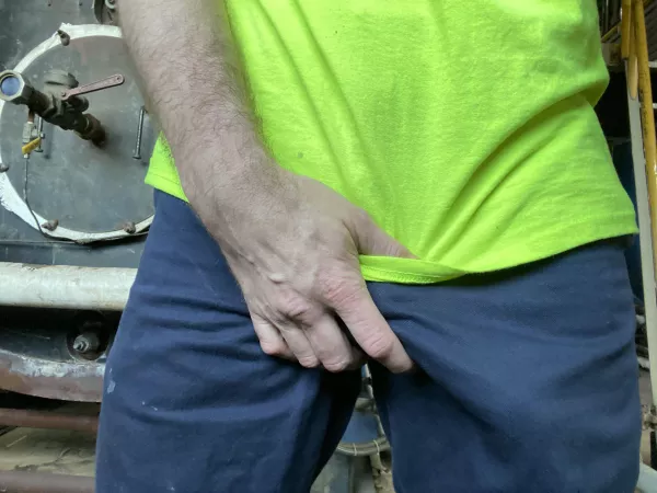 Rocking a semi at work. Too bad no one is around to help out. by talidrin