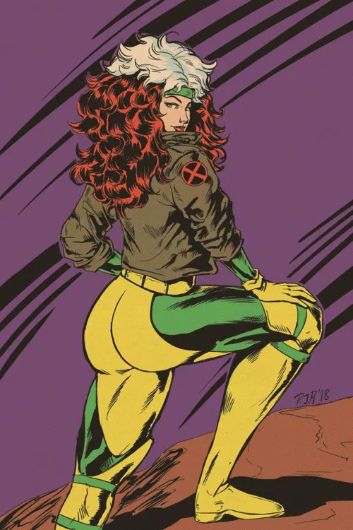 Rogue (Marvel) [Pablo Romero] by itselectric124