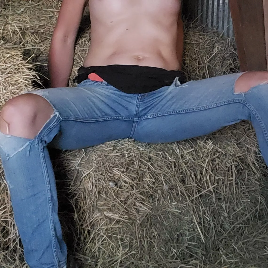 Roll in the hay! posted by ashleesydnee