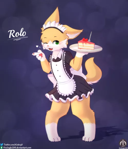Rolo [Art gift for a friend on Twitter] (Art by me SCodreyS on Twitter) by FireEagle2015