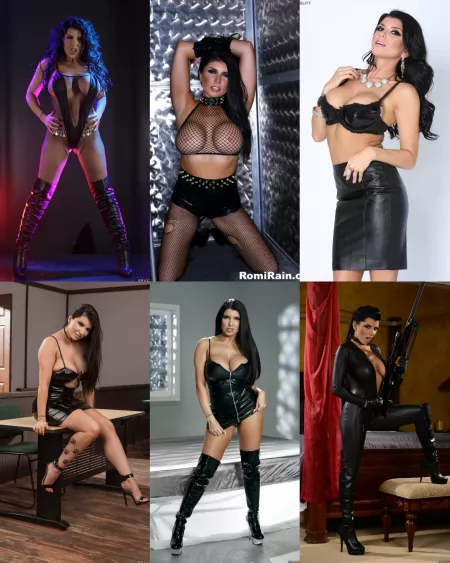 Romi Rain in black- Pick her outfit by era235