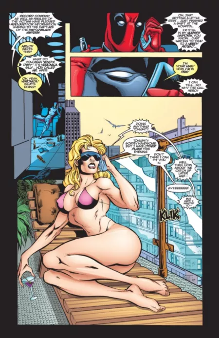 Rooftop Relaxation [Deadpool (1997) #52] by lordhater1