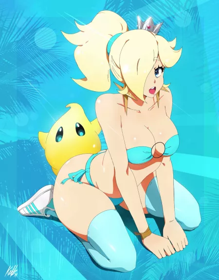 Rosalina & Luma (Kellz) by definitelynotaiko